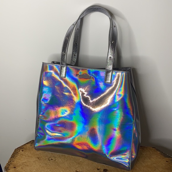 FUN Holographic Handbag Purse Tote - Picture 6 of 10